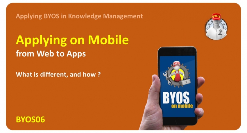 BYOS06 Workshop:  Applying on Mobile
